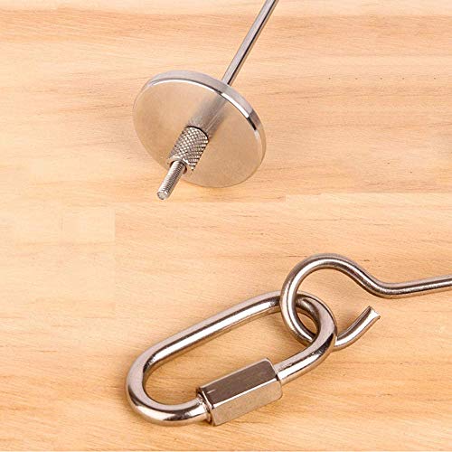 Pájaros para Verduras Comedero, 2 Piezas Pincho Loro, Titular Fruta Pájaro, Juguete Comedero para Pájaros, para Accesorios Jaula Pájaros Herramienta Frutas y Verduras para Loros (Acero Inoxidable)