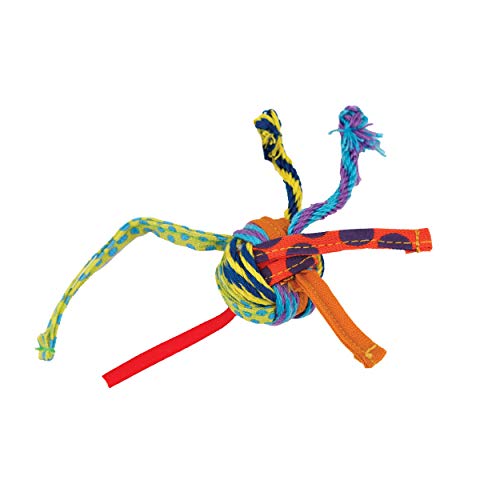 Petstages Tons of Tails - Juguete con hierba gatera para la salud dental - Para gatos - Multicolor