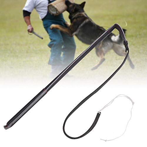 Piel de Vaca Agitación del Perro Whip Dog Teaser Wand Entrenamiento del Perro Whip Dog Teaser Wand Juego al Aire Libre para jalar, perseguir, Masticar, Hacer bromas, Entrenar
