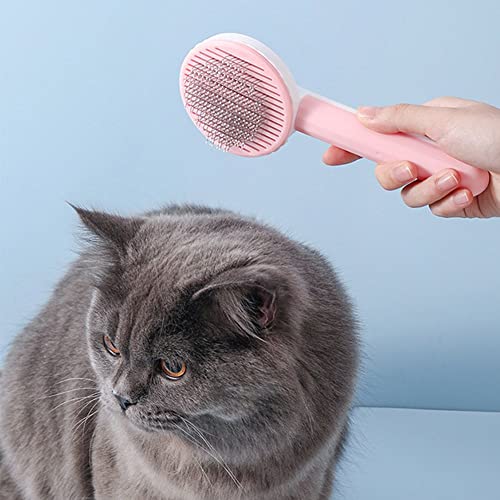 Poseca Brosse pour Chien Slicker, brosse de toilettage pour Chien, brosse pour Chien brosse pour Chat brosse de toilettage pour animaux de compagnie pour Chiens et Chats à poils mi-Longs