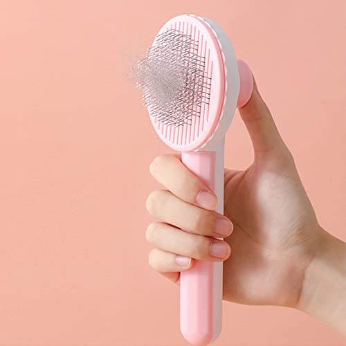 Poseca Brosse pour Chien Slicker, brosse de toilettage pour Chien, brosse pour Chien brosse pour Chat brosse de toilettage pour animaux de compagnie pour Chiens et Chats à poils mi-Longs