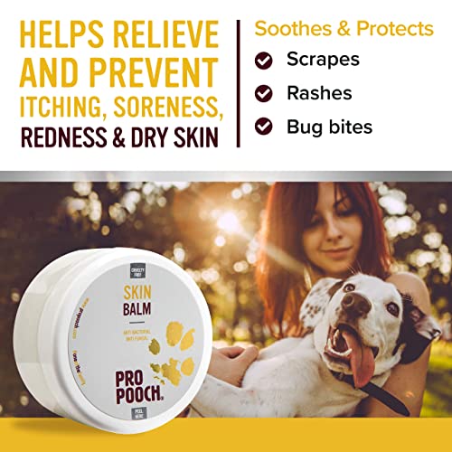 Pro Pooch Crema Almohadillas Perros - Balsamo para Patas con Picor, 100 ml - Pomada Hidratante