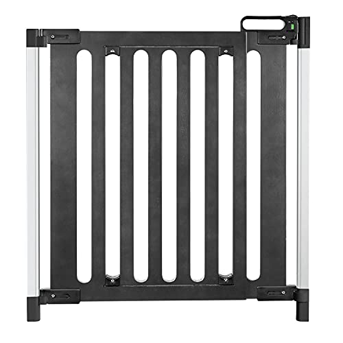 Reer Rejilla Para Puerta Y Escaleras Trend Para Atornillar, Diseño Moderno, Madera, Agarre Estable, Ancho De Paso 76-106 Cm, Antracita