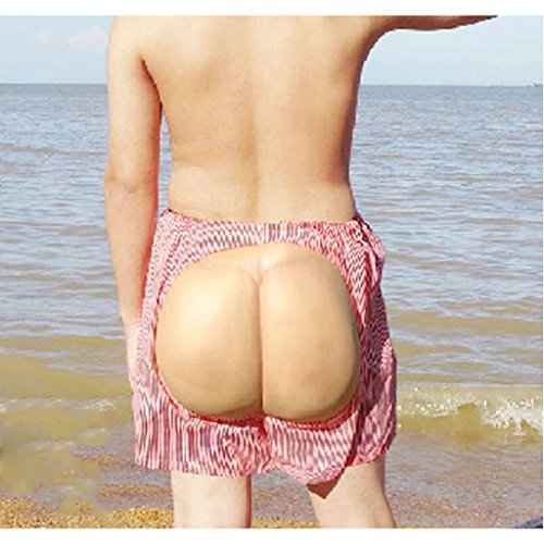 RG-FA Novedad Bromas Pantalones Cortos Expuestos Culo Gadgets Divertidos Broma Juguetes Mordaza Juguetes Playa