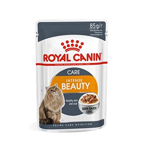 ROYAL CANIN Alimento Gato Intense Beauty, 12 x 85 g