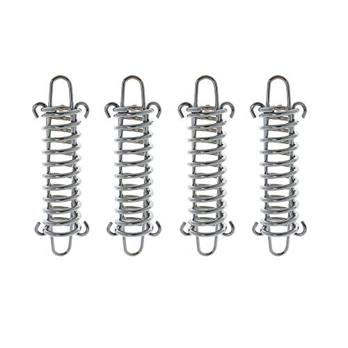 Schneespitze 4 Piezas Correa para Perros Amortiguador De Resorte Acero Inoxidable Accesorio De Cable Correa De Amortiguador De Amortiguador De Resorte De Resorte