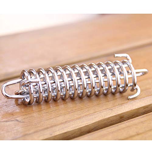 Schneespitze 4 Piezas Correa para Perros Amortiguador De Resorte Acero Inoxidable Accesorio De Cable Correa De Amortiguador De Amortiguador De Resorte De Resorte