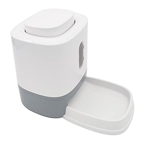 STOBOK Comedero Automático para Mascotas Dispensador Automático de Alimentos para Perros Juego de Cuencos Dispensadores de Alimentos Contenedor Pedal Máquina de Alimentación para Perros
