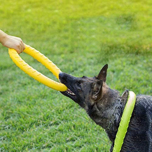 Tekaopuer EVA Bounce - Anillo flotante de goma para pelotas de tenis (18 cm, naranja)