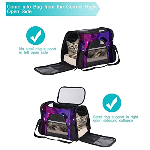 Transportador de mascotas chino Zodiac Piscis suave para mascotas Transportadores de viaje para gatos, perros cachorros comodidad portátil plegable bolsa de mascotas aprobada por aerolínea