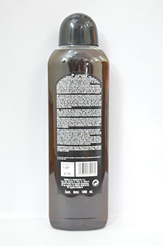 Unbekannt Bubbles® Champú para perros Pelo Negro con extracto de cacao para pelo oscuro (volumen), botella de 1 litro