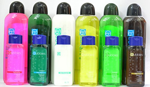 Unbekannt Bubbles® Champú para perros Pelo Negro con extracto de cacao para pelo oscuro (volumen), botella de 1 litro