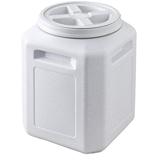 Vittles Vault Outback - Recipiente hermético para Almacenamiento de Alimentos para Mascotas, Granito cálido, 50 Pound