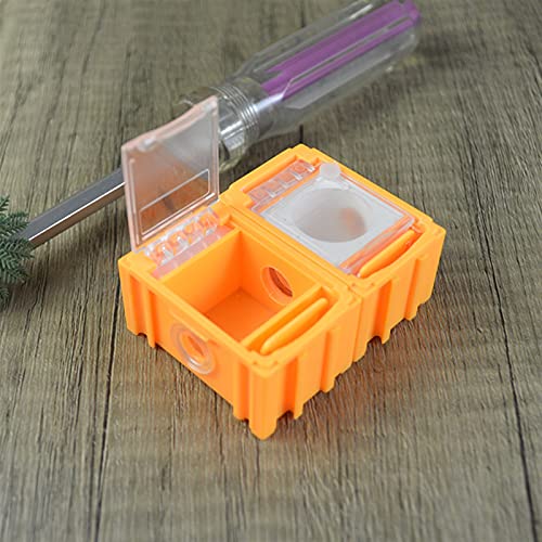 VQAGDV 4 Colores Combinados Empalme Hormiga Hormiga Mascota Hormiga De Yeso Hidratación Húmedo Hormiga Hormiga Hormiguero Interior Insecto Caja De Reproducción 4. 5X3CM (Color : B-002)