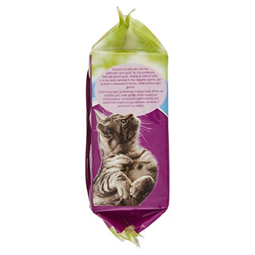 Whiskas Comida para Gatos con atún, Pescado Blanco y salmón, 12 Paquetes (72 Unidades en Total)