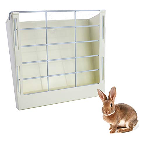 XDYFF Comedero Conejos Heno para Jaula, Dispensador De Comida para Cobayas, Chinchillas, Hámsters, Menos Desperdiciado, Mantiene El Heno Seco, Alfalfa Y Otras Hierbas,A