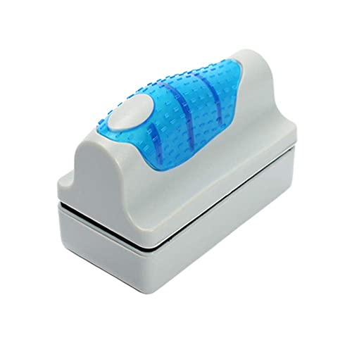 XuRX Cepillo magnético Limpiador de raspadores de Algas de Cristal, Limpiador de Peces de Acuario Purador Limpio, Limpieza de Agua Cepillo de Tanque de Pescado Antideslizante Flotante